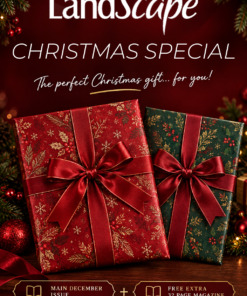 Landscape Magazine Christmas Special December 2026 + Bonus 32 Page Magazine Pre-order Front Cover