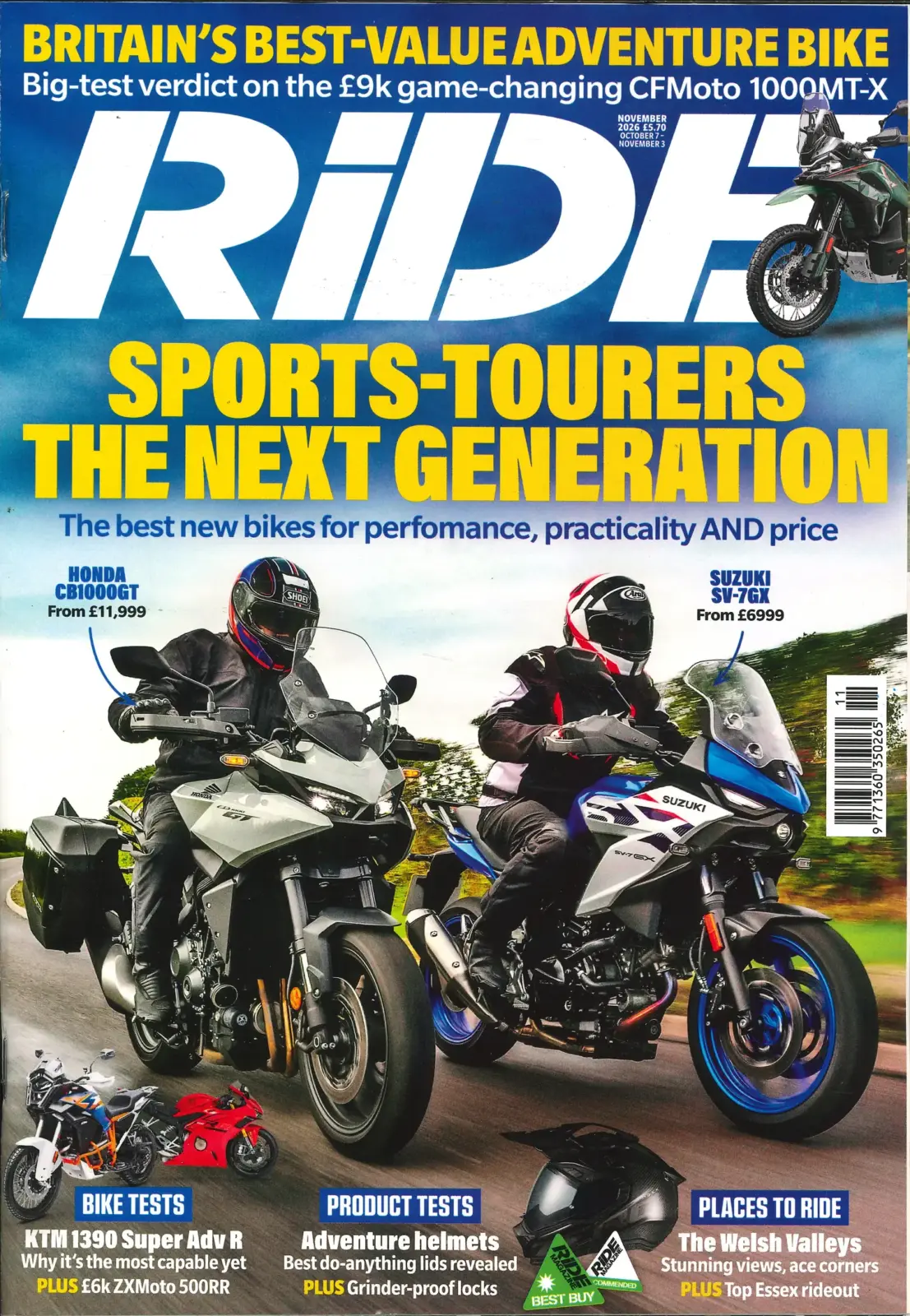 Ride Magazine November 2026