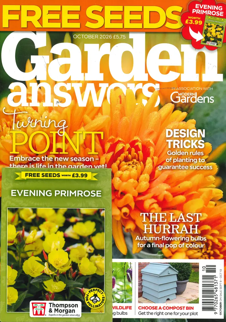 Garden Answers Magazine October 2026