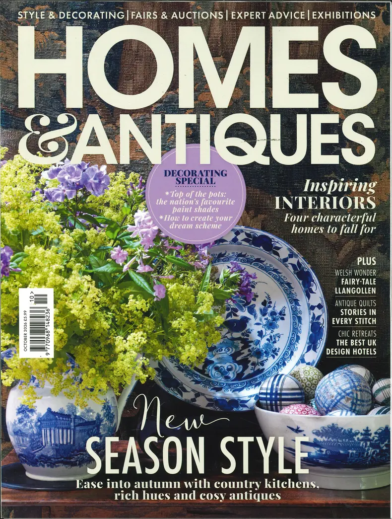 Homes & Antiques Magazine October 2026 Issue 416