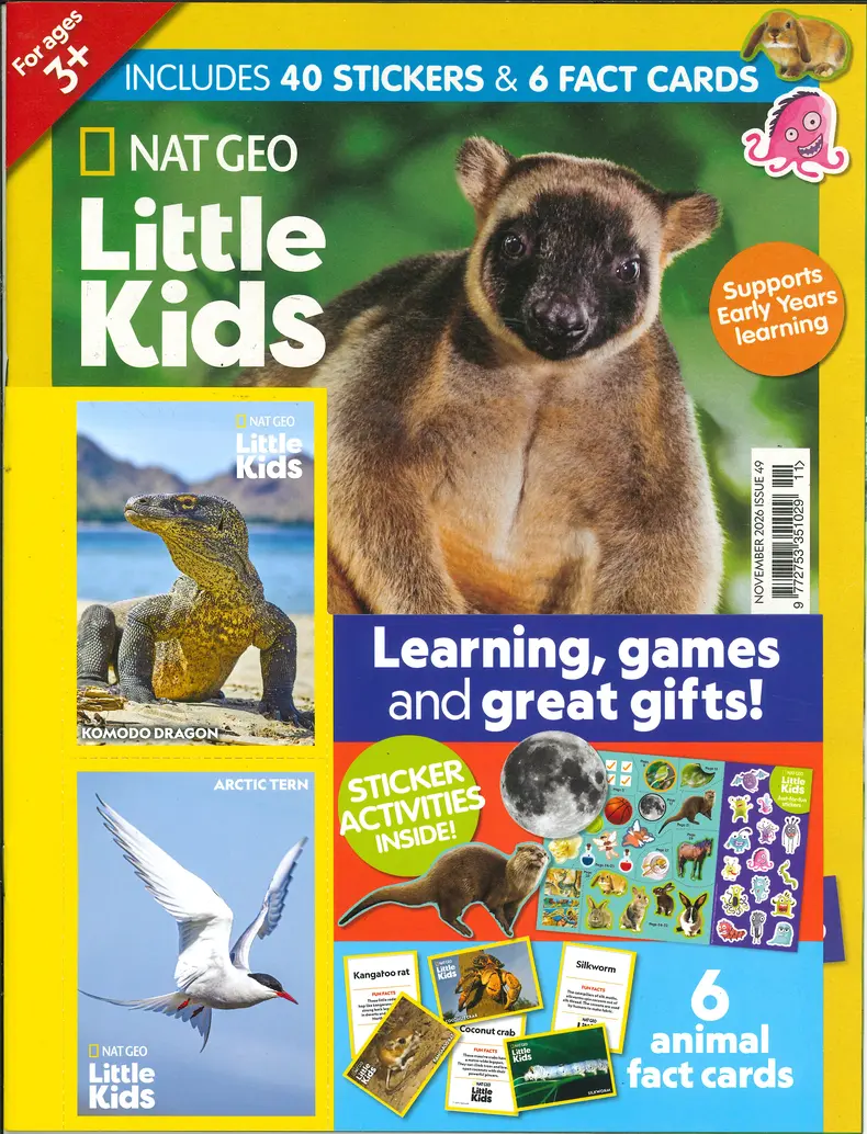 Nat Geo Little Kids Magazine November 26